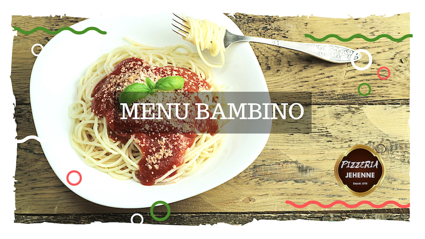 Menu Bambino